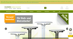 Desktop Screenshot of hussen-discount.de